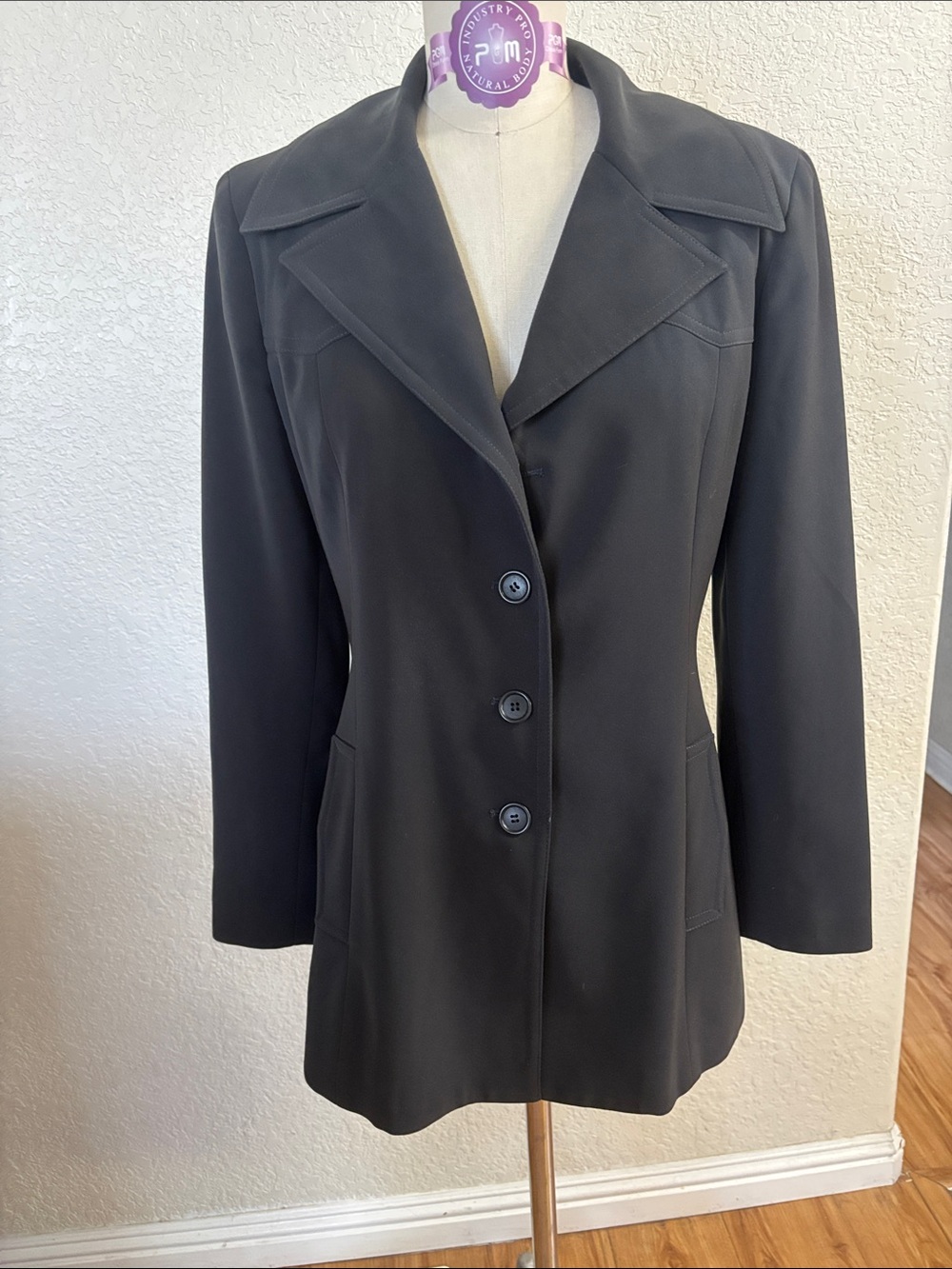 bebe Black Women's Tailored Blazer Jacket